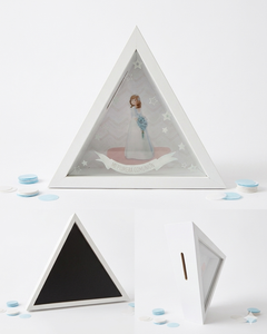 Novedad Hucha Triangular de Madera "Mi Primera Comunión" - Decorativa con Ranura para Ahorros, Venta al por Mayor España - Product Image 1