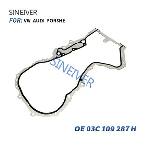Untuk Volkswagen Lavida p-assat Polo Bora Golf OEM OEM Golf Parts suku cadang mesin otomatis Gasket penutup samping waktu - Product Image 3