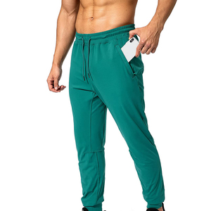 Pantalon de survêtement Streetwear personnalisé pour hommes pantalon de survêtement à jambes larges pantalon baggy évasé lavé à l'avant plat pour hommes - Product Image 6