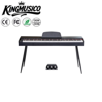 88-Tasten Digitalpiano mit Holz-Hammermechanik für Anfänger Elektronische Orgel für Musikliebhaber