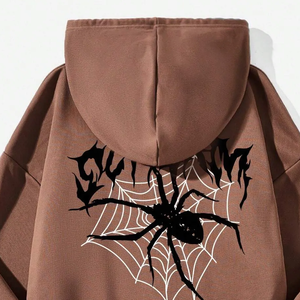 Sweat-shirts à capuche pour hommes 100% coton blanc épais éponge qualité poids lourd ajustement personnalisé bouffant impression thermique logo sweat-shirts à capuche pour hommes - Product Image 6