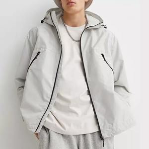 Chaqueta Cortavientos Resistente al Agua, Logotipo Personalizado, Alta Calidad, Marca Privada, Venta al por Mayor - Product Image 1