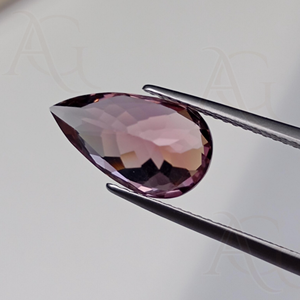 Tourmaline cultivée en laboratoire en forme de poire de qualité AAA pierres précieuses en vrac à prix d'usine formes personnalisées bijoux synthétiques haut de gamme - Product Image 3