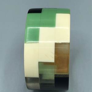 Gemelos hechos a mano personalizados altamente pulidos, brazalete de resina de moda de Estilo Vintage para mujeres de la India - Product Image 3