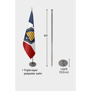 Custom Utah Indoor <b>Flag</b> with Digital Printing Aluminum <b>Pole</b> Silk or Cotton Banners - Product Image 6