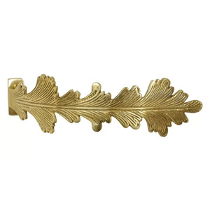 Modern Vintage Design Antique Bronze Brass Tie Back Metal Curtain Holdback Antique Satin Brass On Wholesale Supplies - Product Image 3
