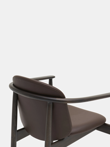 Juego de sillas de comedor de lujo modernas para hotel, sala de estar al aire libre, muebles de restaurante de cuero con mechones - Product Image 5