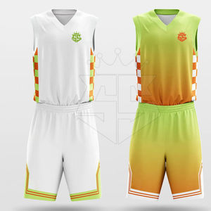 Uniforme de baloncesto reversible personalizado para jóvenes al aire libre recién llegados, uniforme de baloncesto deportivo hecho a medida - Product Image 6
