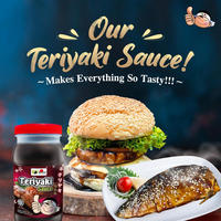 Envío rápido Malasia Stock listo Calidad Premium Halal SOY ASAHI Sweet Salty Teriyaki Marinades Sauce Cooking Grill Basting