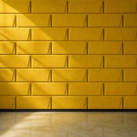 Panneau acoustique en fibre de polyester, motif brique 3D, panneau acoustique pour animaux de compagnie, panneau mural modulaire absorbant le son