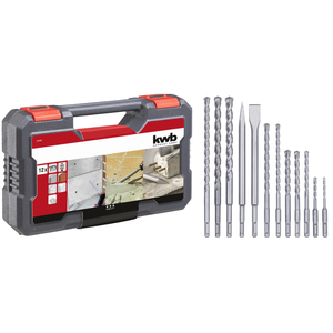 Set di Punte e Scalpelli SDS-Plus 12 Pezzi - Product Image 1