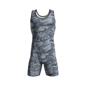 Breathable Wrestling <b>Singlet</b> for Men Lightweight Sportswear Compression Fit with Quick Dry Fabric for Gym Training - Product Image 6