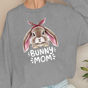 Sudaderas de mujer mamá conejito - Product Image 2
