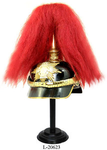 Casco medieval Pickelhaube Armor, fabricante y proveedor indio de casco Pickelhaube de cuero, producto de cuero genuino - Product Image 5