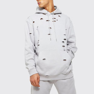 Sudaderas con Capucha para Hombre, Estilo Nuevo, Desgastadas, 100% Algodón, ODM, Buena Calidad para Invierno, de Fabricantes Profesionales - Product Image 1