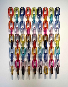 Cadena de Resina Ecológica Personalizada, de Gran Tamaño, Transparente y Multicolor, Hecha a Mano para Decoración del Hogar por Abdul Rehman Enterprises - Product Image 5