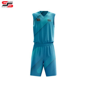 Robe en jersey de basket-ball avec design personnalisé maillot de basket-ball de performance en maille réversible maillot de basket-ball 4XL - Product Image 3
