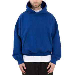 เสื้อฮู้ดสวมหัวผ้าฝ้ายวินเทจสำหรับผู้ชายผ้าฟลีซโอเวอร์ไซส์พิมพ์ลายดิจิตอล400แกรม100% ฤดูหนาว - Product Image 3