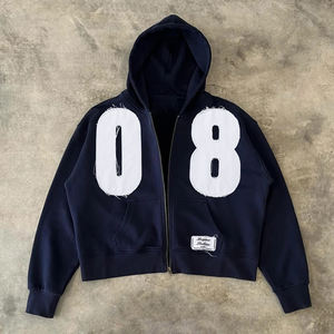 Sudaderas con Capucha Personalizadas de Lujo de Alta Calidad al por Mayor, Sudaderas con Capucha para Hombre de Algodón Premium Grueso con Hombros Caídos - Product Image 3