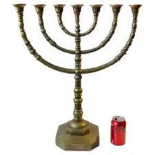 menorah Brass Menorah Candle Holder Jewish Hanukkah <b>Lamp</b> Decorative Candle Stand Religious Decor - Product Image 5