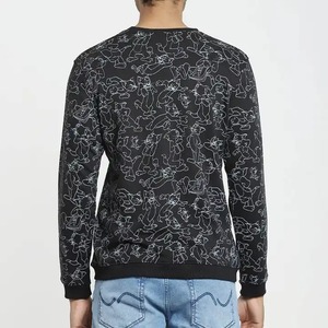 เสื้อสเวตเชิ้ตผ้าฟลีซผสมฝ้ายสไตล์เรโทรสำหรับผู้ชาย ปรับแต่งได้ เหมาะสำหรับฤดูหนาว สตรีทแวร์วินเทจ เท่ห์สไตล์ย้อนยุค - Product Image 3