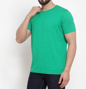 T-shirts à manches courtes 100% coton à col rond pour hommes t-shirt pour l'été prix bon marché vente en gros - Product Image 2