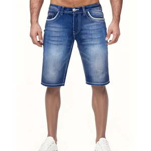 Shorts en jean de bonne qualité Shorts en jean pour hommes personnalisés en gros Nouvelle arrivée Shorts en jean de marque privée pour hommes - Product Image 1