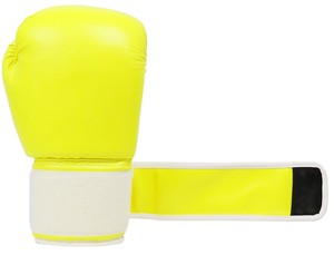 Guantes de boxeo de cuero PU de artes marciales de alta calidad Diseño de logotipo personalizado Entrenamiento de boxeo Cuero genuino OEM 10oz a 16oz - Product Image 3