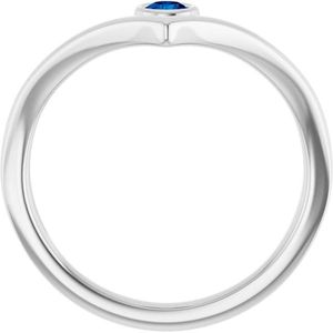 Anillo Solitario Romántico en Forma de V para Hombre, Oro Blanco de 14k con Incrustaciones Engastadas en Bisel, Oro Amarillo de 10k, Certificado IGI, Joyería Fina de Compromiso - Product Image 2