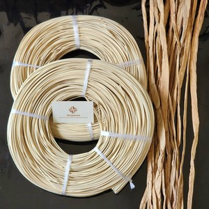 Supplier Eco-friendly White Natural Color Rattan Core Flat Reed for Basket Weaving <b>Garden</b> Plant Support Rattan <b>Cane</b> Material - Product Image 2