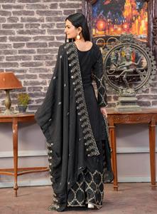 Traje bordado bohemio con cuello redondo de estilo lindo con secuencia lavable trabajo hasta la rodilla vestido largo tejido de verano - Product Image 5