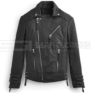 Venta al por mayor de moda de los hombres chaqueta de cuero de alta calidad - Product Image 1