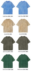 เสื้อยืดล้างได้สำหรับผู้ชายและผู้หญิงเสื้อยืดคอตตอน100% ต่างๆสั่งทำโลโก้สำหรับผู้ชาย - Product Image 6