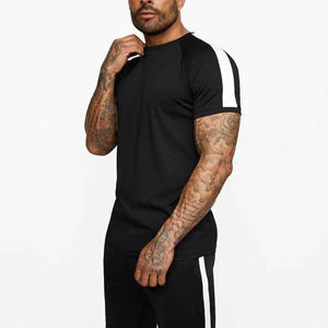 T-shirt personnalisé pour homme grande taille, épaules tombantes, 100% coton épais et lourd, OEM, blanc, confortable, polyester, coton, surdimensionné, pour homme - Product Image 2