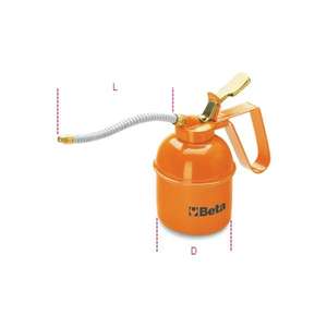BETA Metal Presión Latas de aceite Flexibilidad Motor Lubricantes y limpiadores - Product Image 1