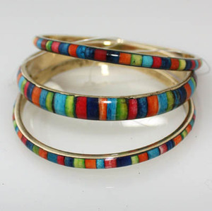 Ensemble de bracelets en os et en laiton à forte demande cadeau de bracelet pour filles par Tayyab Handicraft - Product Image 4