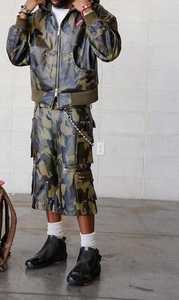 Veste matelassée surdimensionnée à capuche réversible en polaire imperméable et respirante pour homme, design camouflage personnalisé, vintage, hiver - Product Image 6