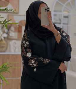Elegant and Modest Hand Embroidered <b>Abayas</b> for Women ! - Product Image 2