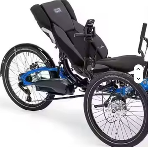 จักรยานสามล้อไฟฟ้า ped-Al แบบดั้งเดิมใหม่ REC-UM Bin Tri-Ke แบบปิดร่างกาย50-70กม. H 501-800W 60V - Product Image 3