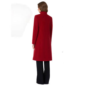 Gabardina Larga Vintage para Mujer con Cinturón |   Ropa de Invierno |   OEM/ODM Color y Logotipo Personalizables - Product Image 4