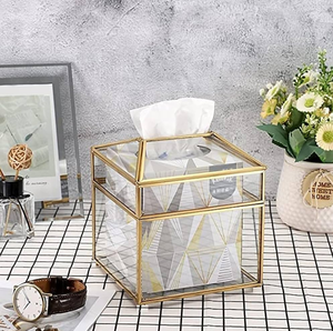 Boîte à mouchoirs en acrylique Boîte à mouchoirs décorative de table Présentoir de porte-mouchoirs en Offre Spéciale pour une utilisation au restaurant - Product Image 5