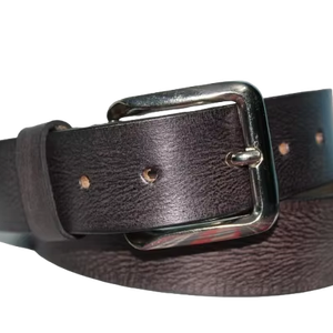 Ceinture en cuir lisse minimaliste, style décontracté moderne avec boucle en alliage, personnalisable auprès d'un fournisseur en gros - Product Image 1