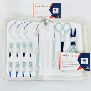 Nuevo Kit de Herramientas para Extensiones de Cabello de Metal de 16 Piezas de Alta Calidad con Alicates, Tijeras y Clips - Uso Comercial - Product Image 4