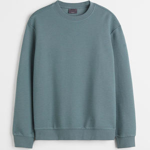 Sweatshirts en coton/polyester à col rond pour hommes, haut de gamme à bas prix, unis, décontractés, vente en gros, avec logo personnalisé pour la revente - Product Image 5