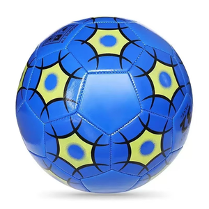 Venta al por mayor ligero profesional partido balón de fútbol PVC/PU entrenamiento logotipo personalización tamaño oficial - Product Image 2