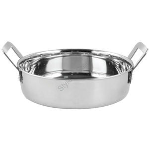 Mini plat de service en acier inoxydable Technique en métal poli - Product Image 1