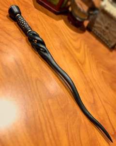 Mango de rango Cuerno de búfalo Tamaño personalizado Mango de palo de cuerno de búfalo natural Mango de palo de vaca de color natural de la mejor calidad - Product Image 6