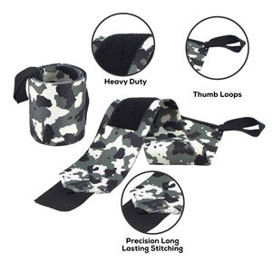 Muñequeras para entrenamiento de gimnasio Muñequeras Soporte para hombres Levantamiento de pesas de alta calidad Muñequeras para gimnasio para hombres - Product Image 2