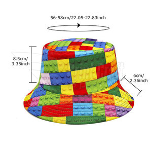 Nuevo diseño de algodón hecho digital impreso sombrero de cubo servicio OEM a granel digital impreso sombreros de cubo - Product Image 6