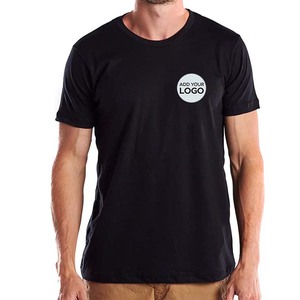 Camisetas Casuales de Corte Ajustado, Cuello Redondo, Manga Corta, 100% Algodón Peinado - Product Image 4